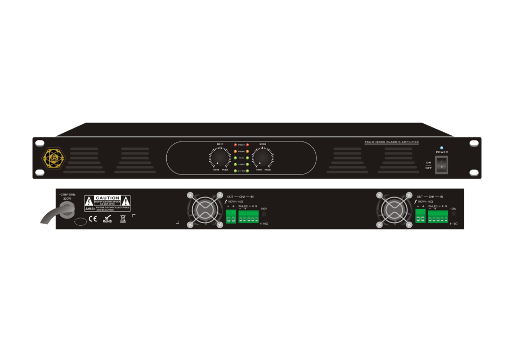 2-Channel Class-D Amplifier