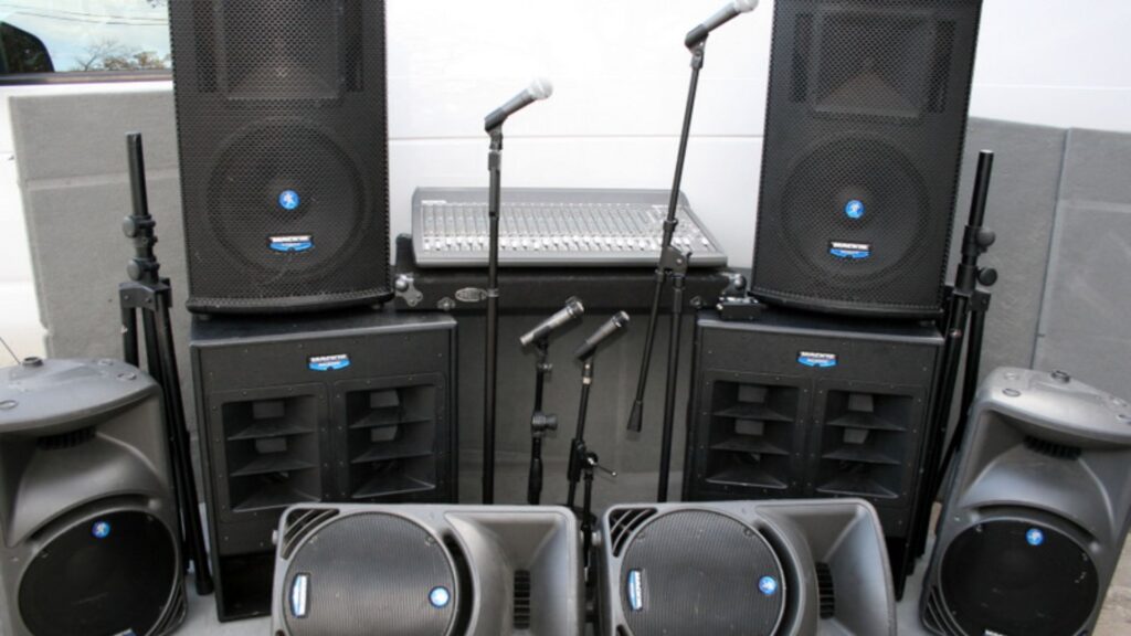 sound system supplier in dubai